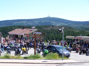 view from Torfhaus to the Brocken